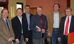 v.l.: Matthias Wehrmeyer, Stefan Klein, Matthias Möhle, Fritz Gläser, Gerd Meister, Frank Hoffmann